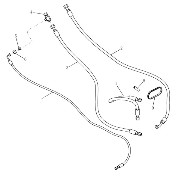 87358032 - шланг